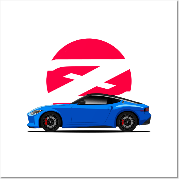 Nissan Z 2023 Wall Art by HSDESIGNS